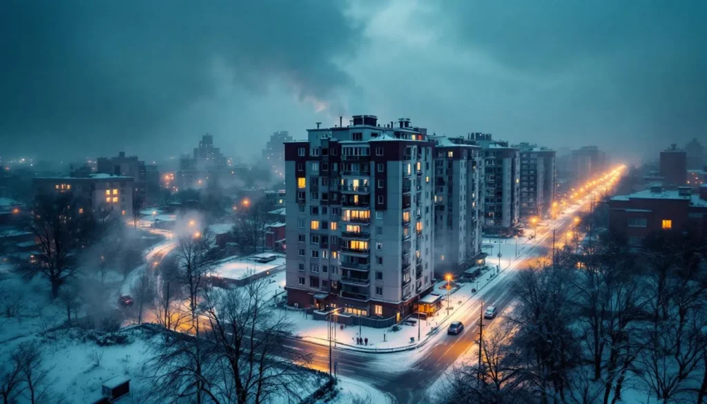 Kiev dans le noir : 1 600 immeubles grelottent après les frappes russes