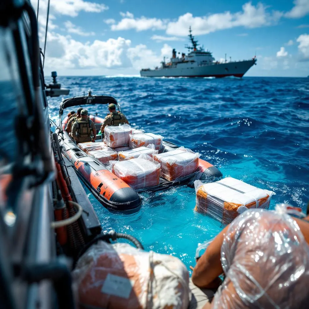 Polynésie : 12 tonnes de cocaïne saisies en un mois, la Marine frappe un grand coup