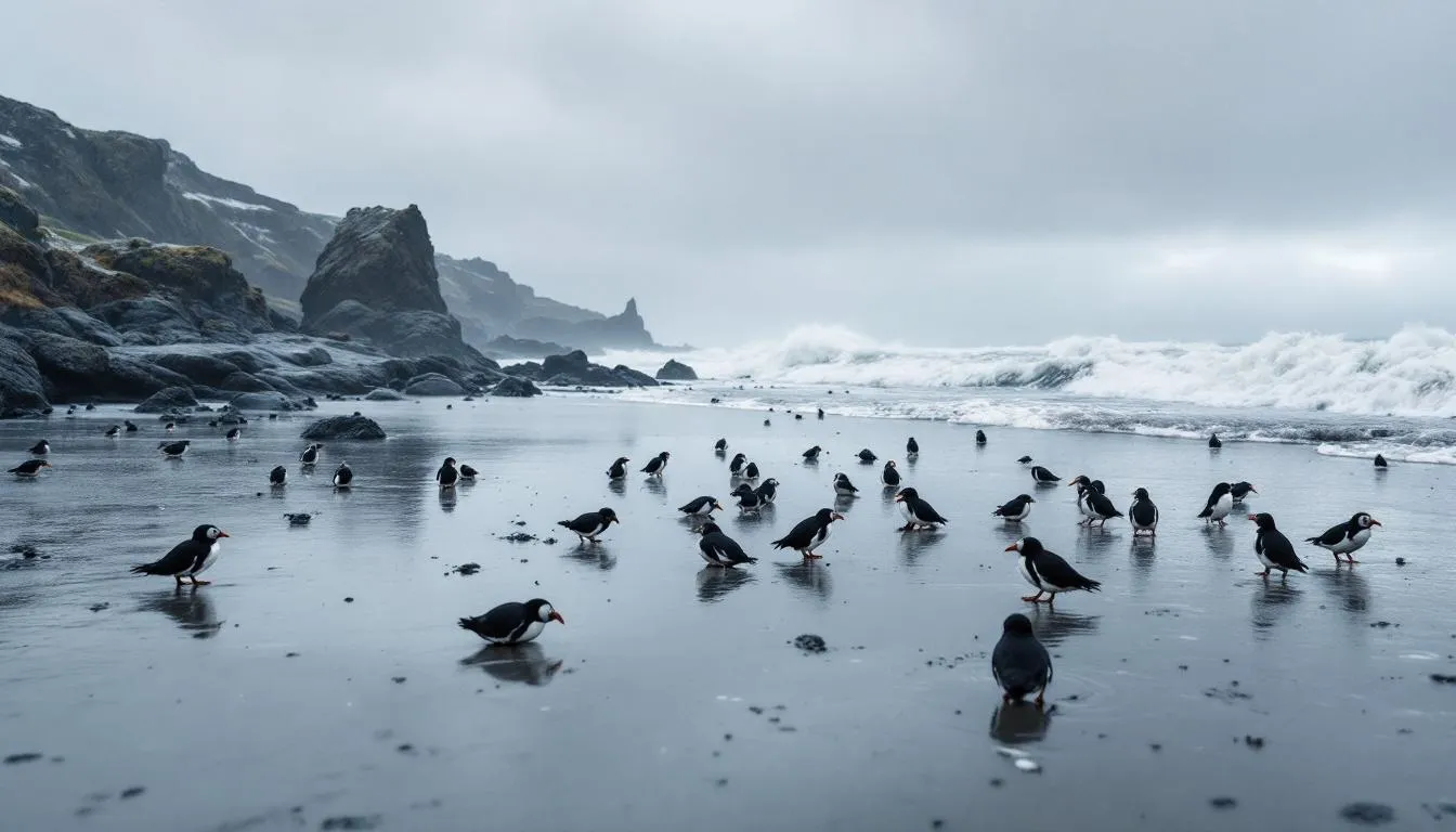 Des milliers de macareux s&rsquo;échouent sur les côtes françaises, décimés par les tempêtes