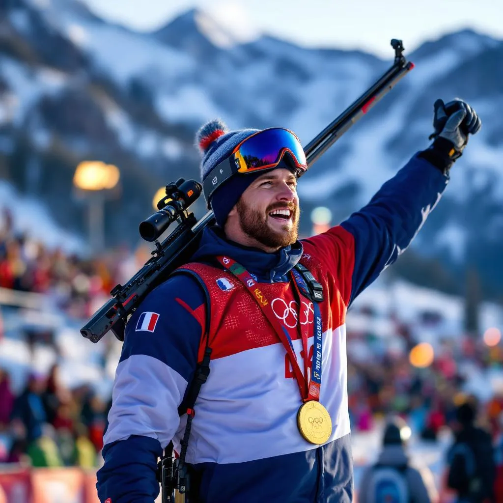 Biathlon JO 2026 : la razzia française continue à Anterselva