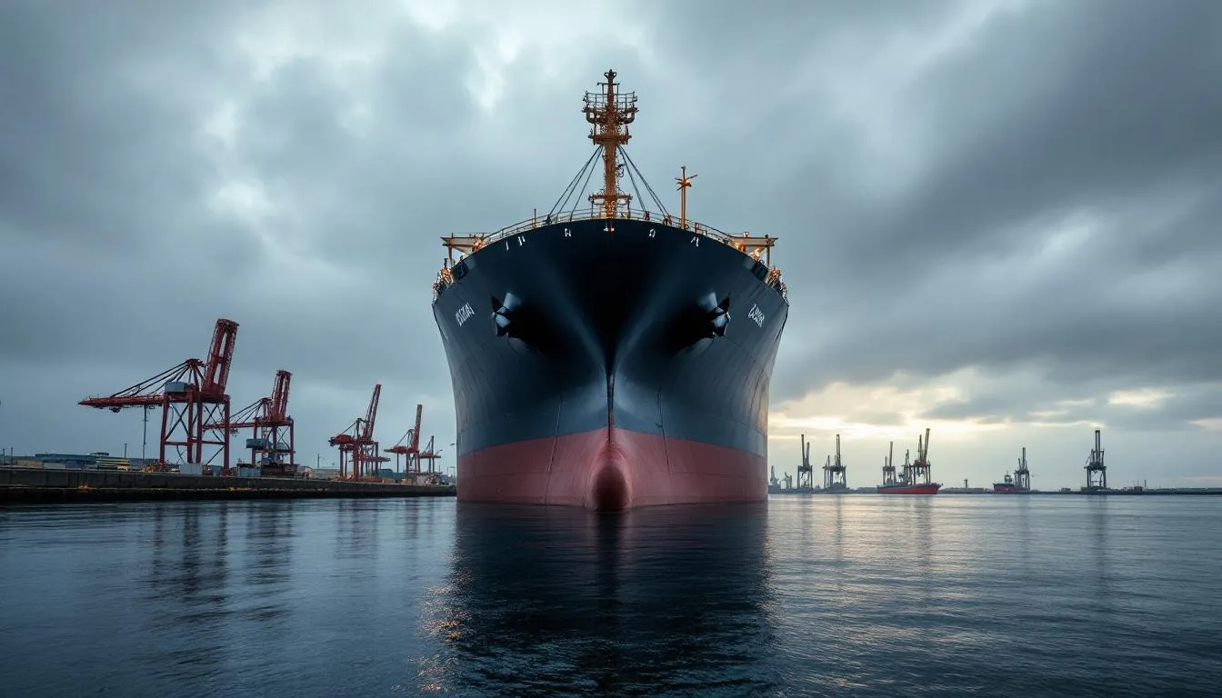 Flotte fantôme russe : le pétrolier « Grinch » quitte la France après une lourde amende