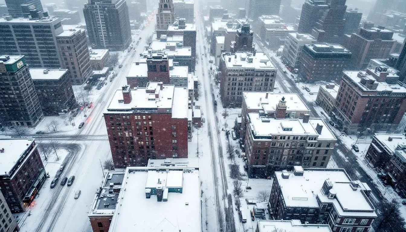 New York sous la neige : état d’urgence, la ville paralysée par la pire tempête depuis dix ans