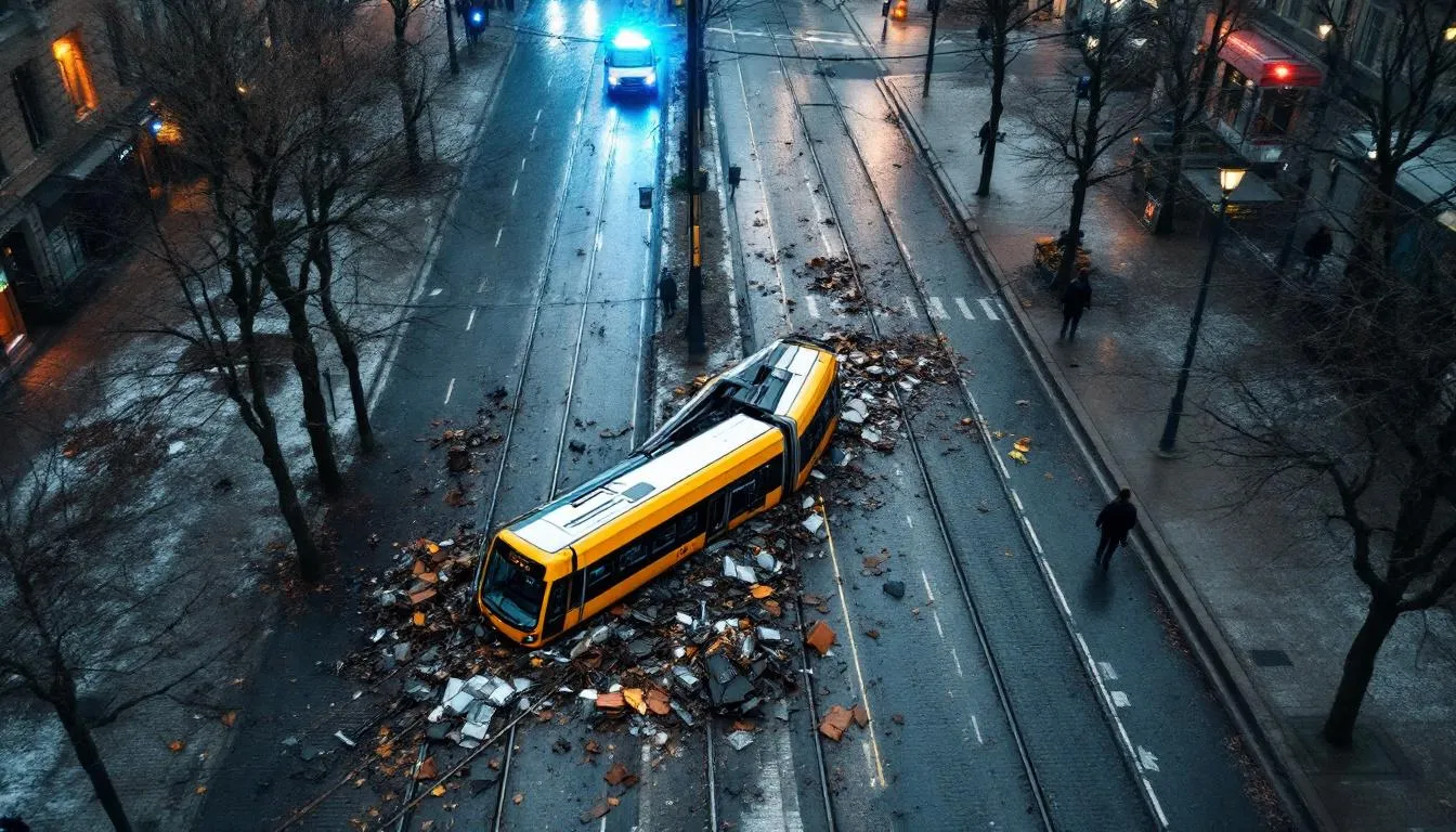 Tramway bondé, aiguillage raté : deux morts et 38 blessés dans le déraillement de Milan