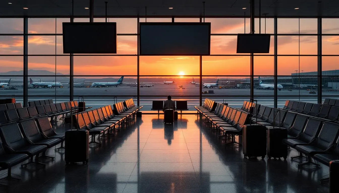 4 000 vols annulés par jour : le Golfe coupé du ciel, des milliers de Français coincés