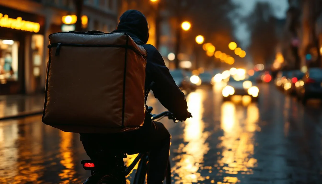 6 euros de l&rsquo;heure pour 63 heures de vélo : la première grande étude sur la santé des livreurs