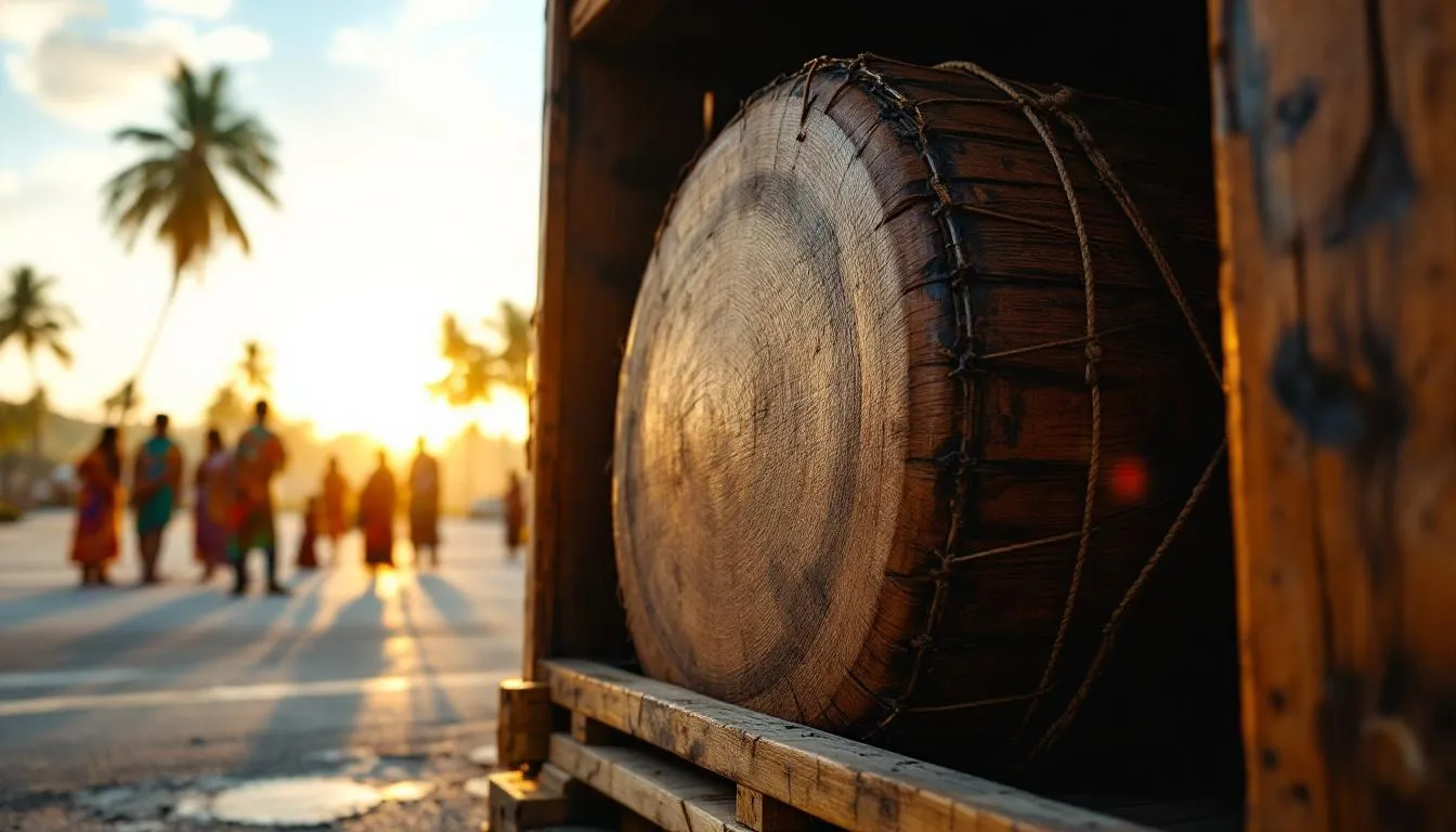 Ce tambour sacré a mis 110 ans à rentrer chez lui