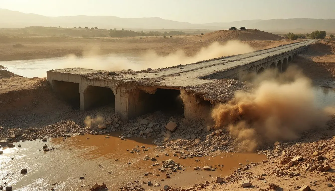 Ponts dynamités, civils piégés : Israël coupe le sud du Liban du reste du pays