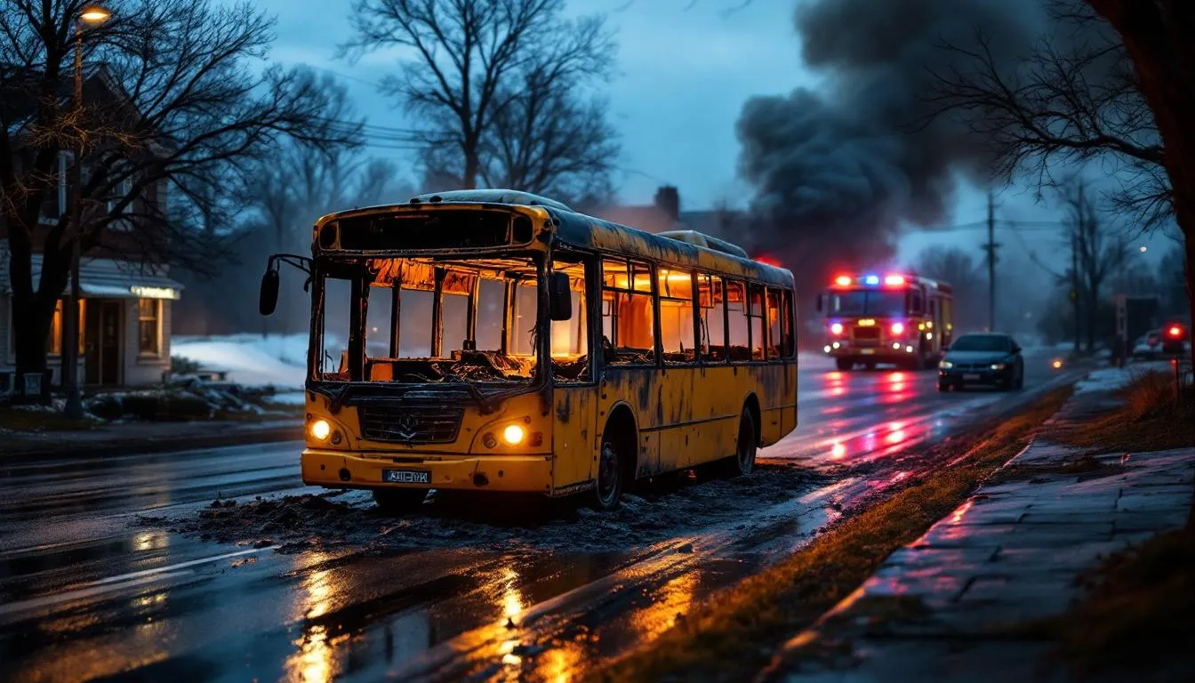 Engin incendiaire dans un bus suisse : six morts, la piste criminelle privilégiée