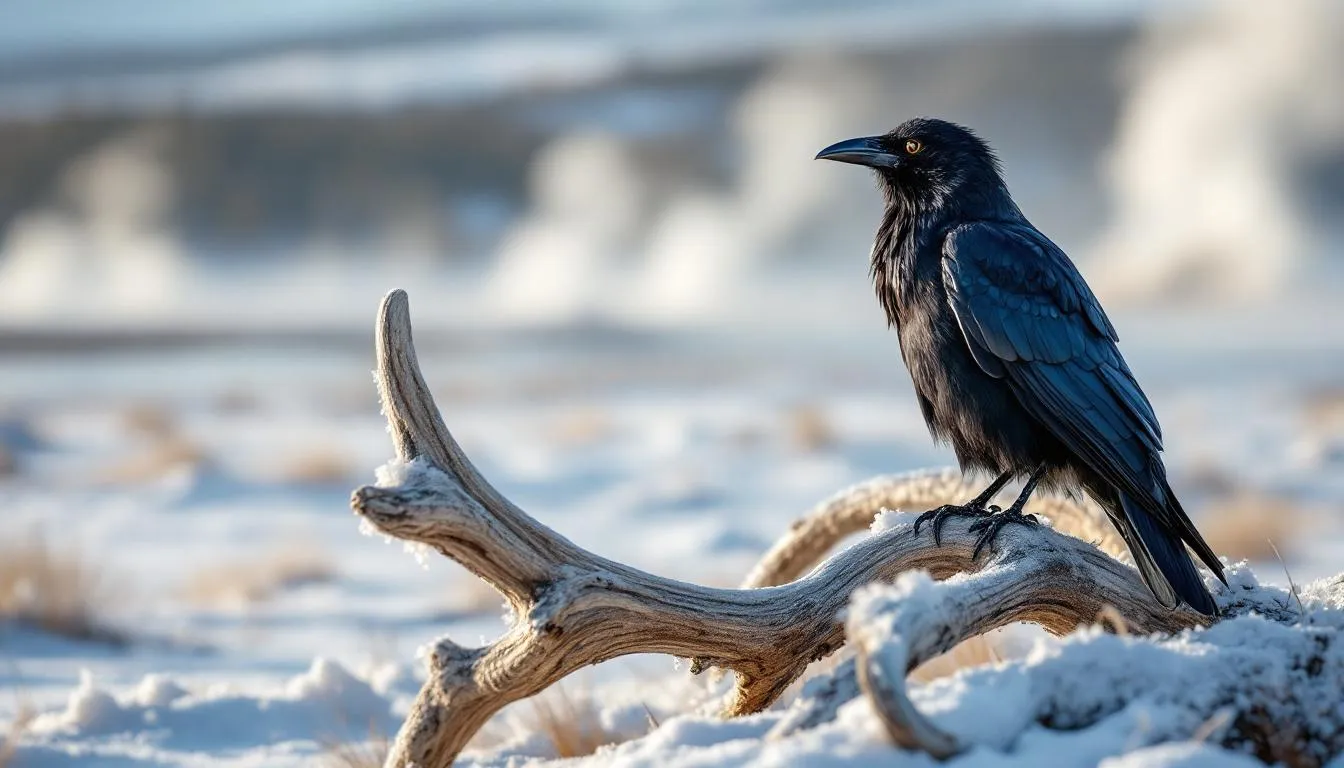 Les corbeaux ne suivent pas les loups, ils les devancent