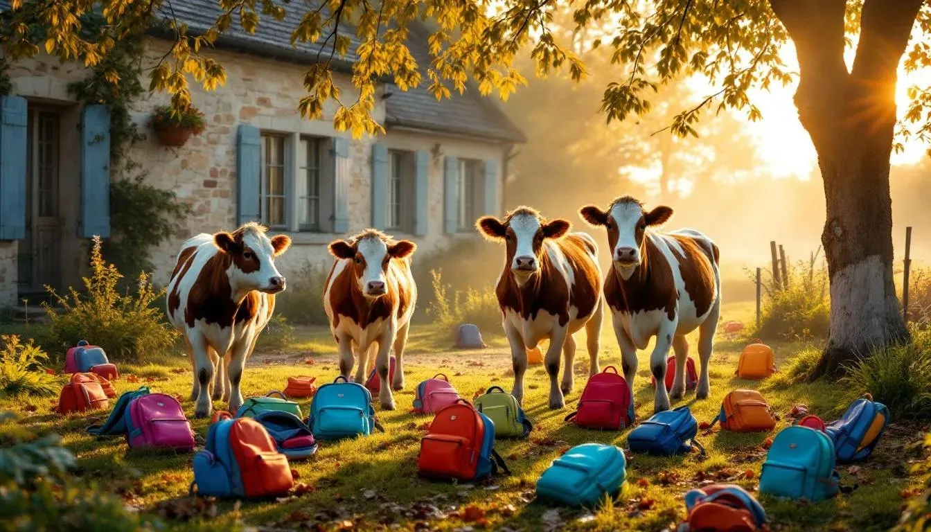 Cinq vaches inscrites à l&rsquo;école pour sauver une classe : le cri d&rsquo;alarme d&rsquo;un village alsacien