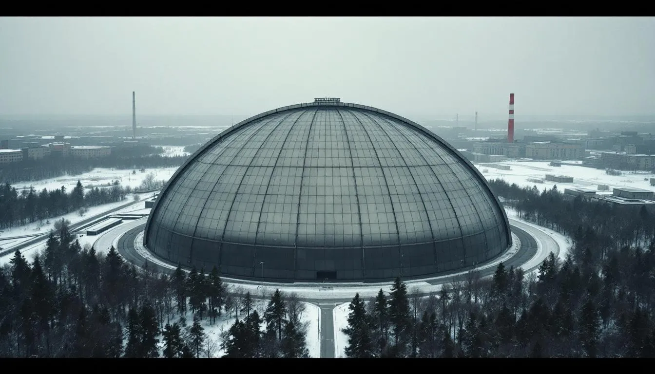 Quarante ans après Tchernobyl, le sarcophage est troué par un drone
