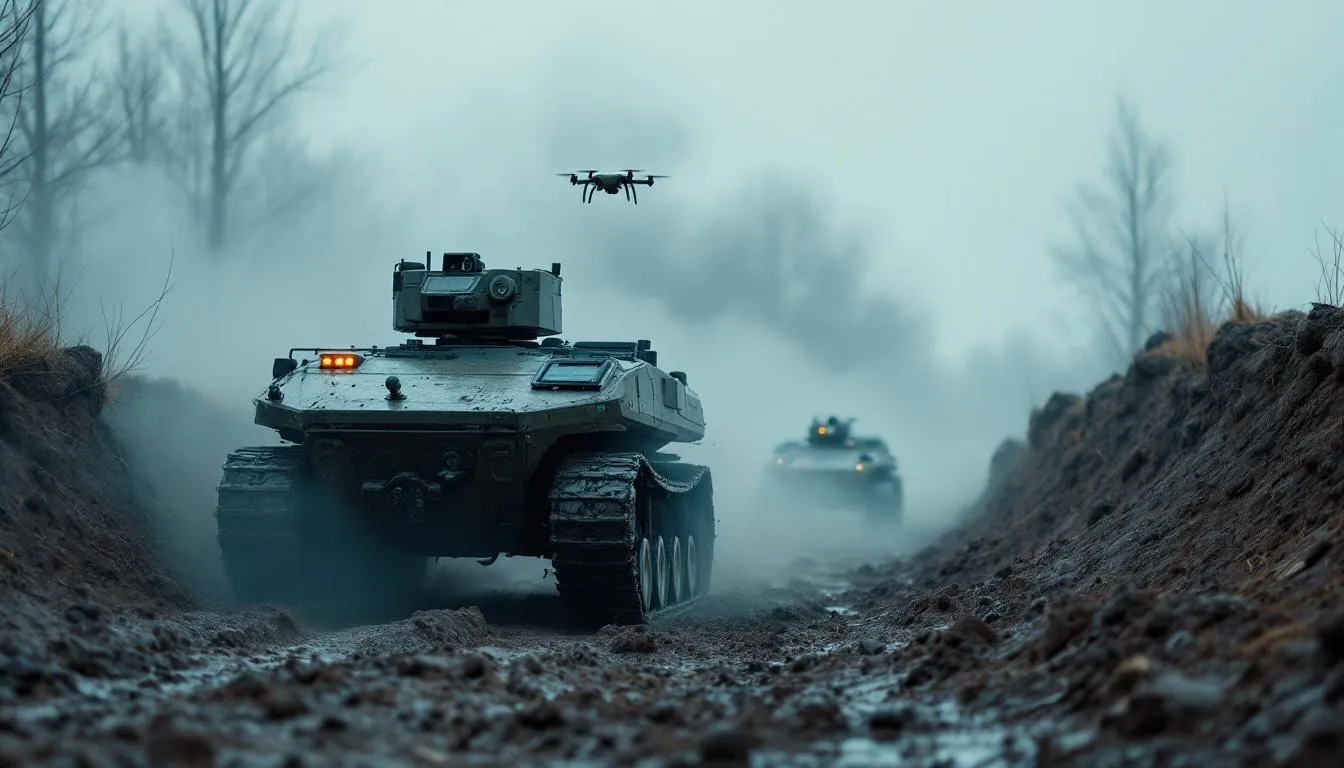 Sept robots, zéro infanterie : l&rsquo;Ukraine fait capituler une position russe