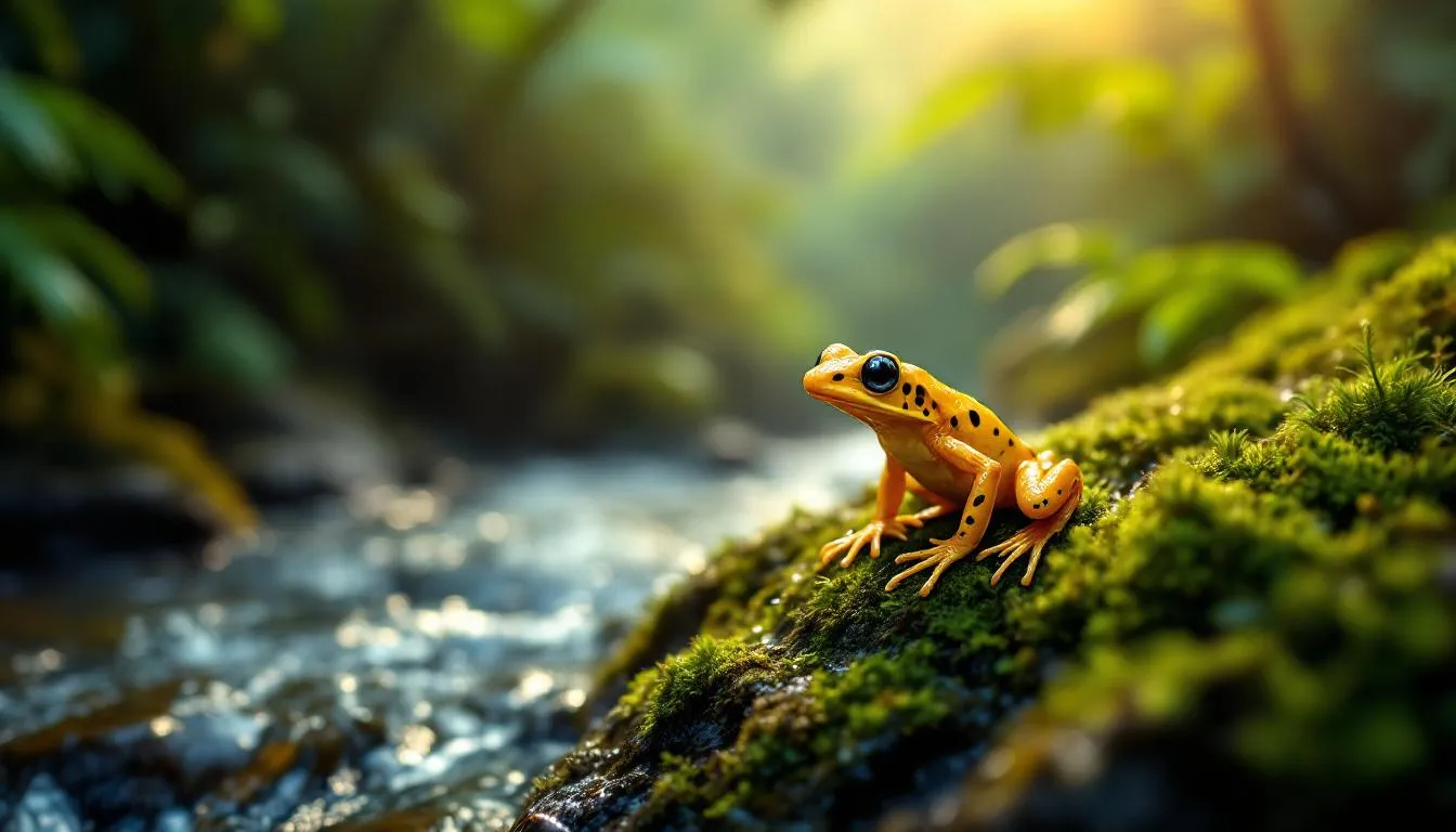 La grenouille dorée revient au Panama