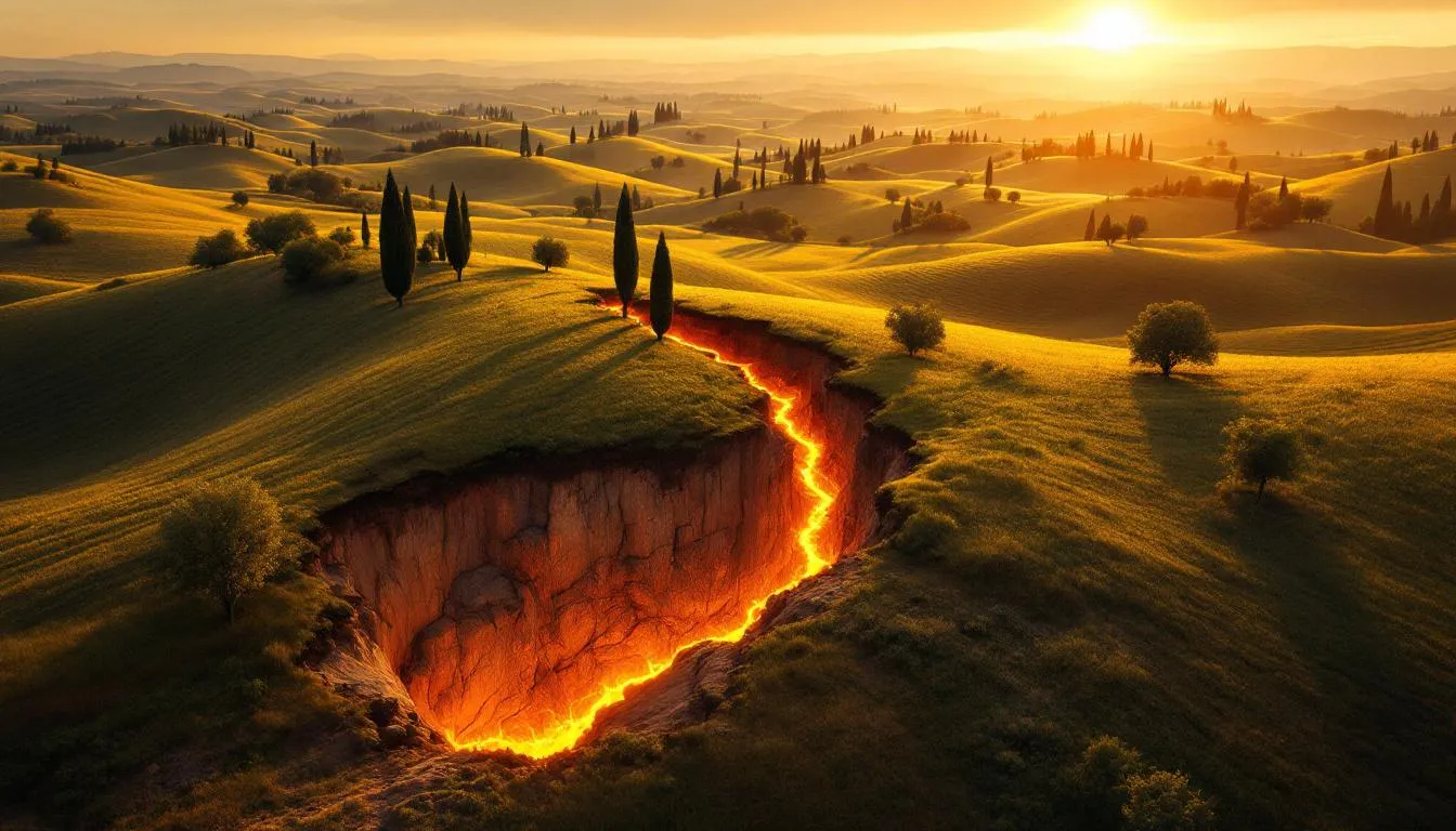 6 000 km³ de magma sous la Toscane, zéro volcan visible : l&rsquo;Italie cache un Yellowstone