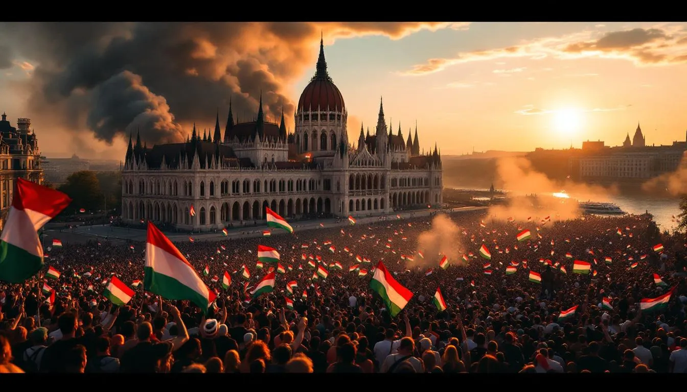 55 % contre 35 % : l&rsquo;ancien allié d&rsquo;Orbán pourrait lui infliger la pire défaite électorale en 16 ans