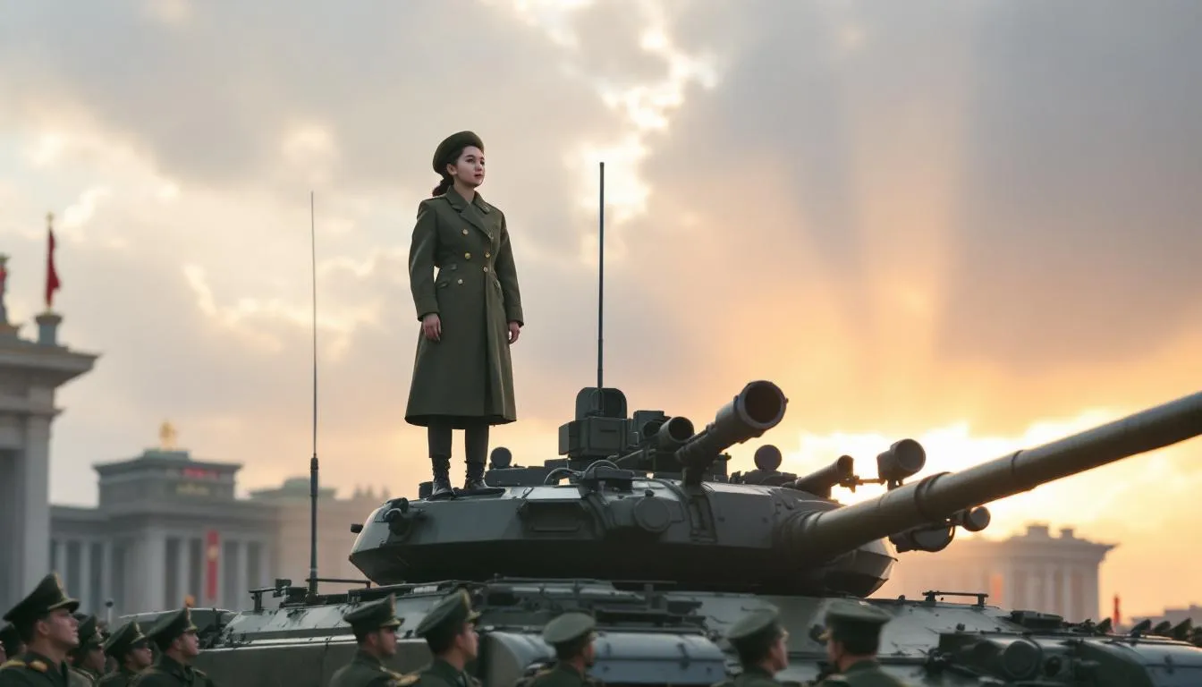 13 ans, un char d&rsquo;assaut et la bombe nucléaire : Kim Ju Ae, héritière désignée de la Corée du Nord