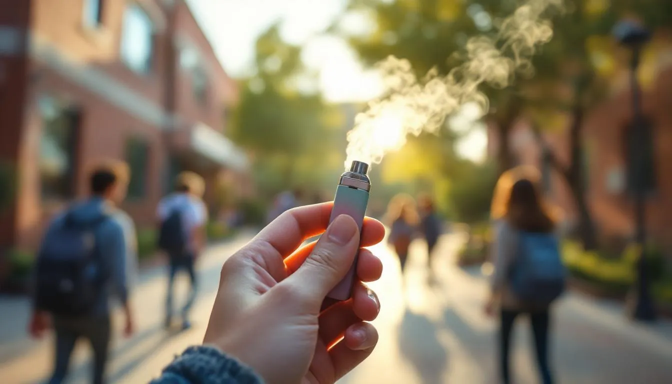 Au lycée, la vape dépasse la cigarette pour la première fois