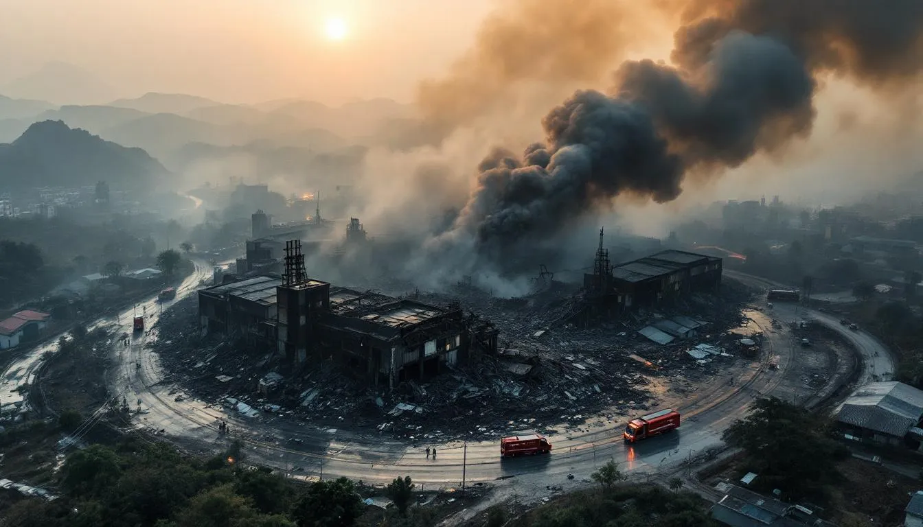 À Liuyang, capitale des feux d’artifice, une usine explose et fait 26 morts