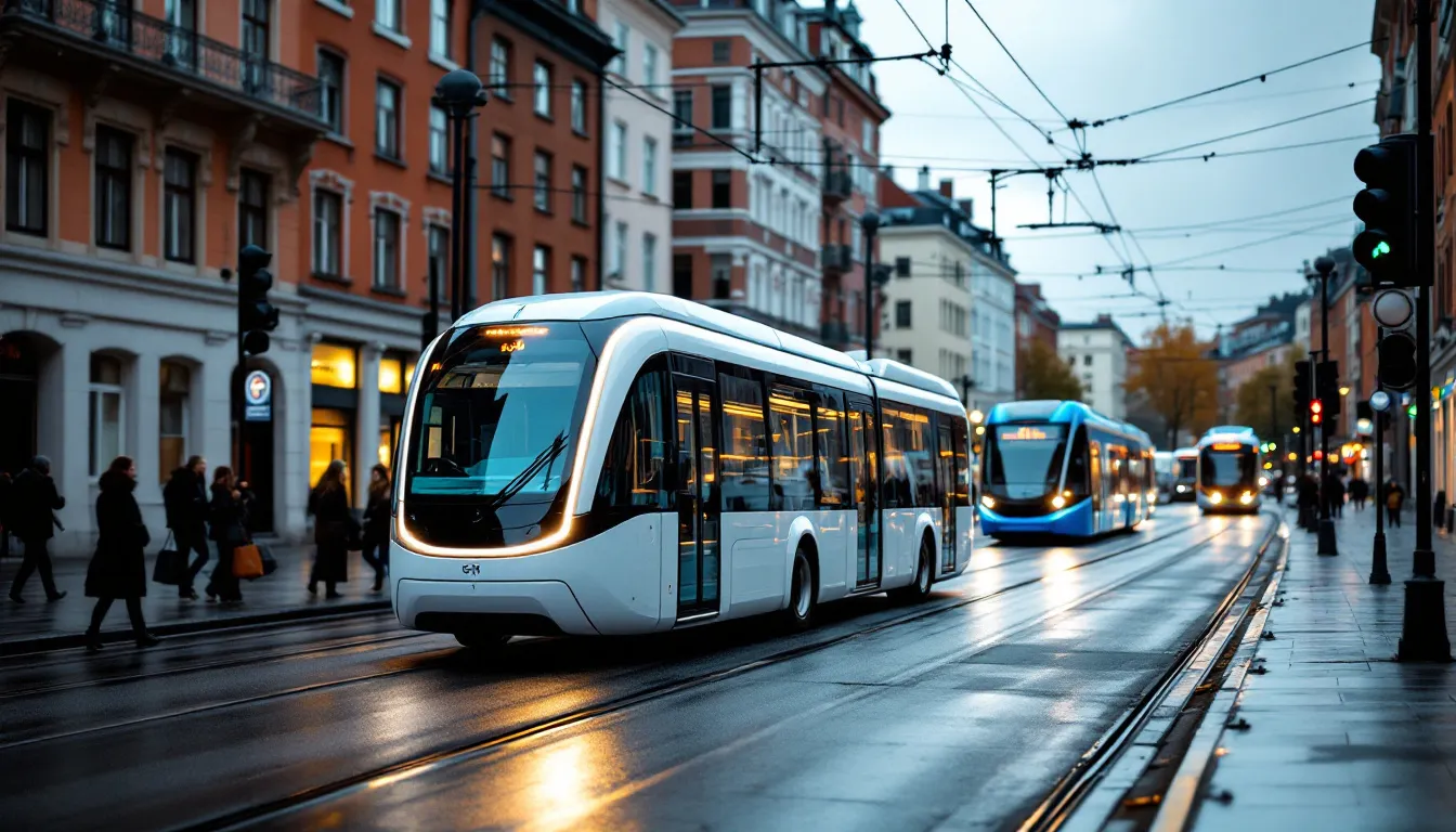 À Göteborg, un tram emboutit le bus autonome moins de deux heures après son lancement