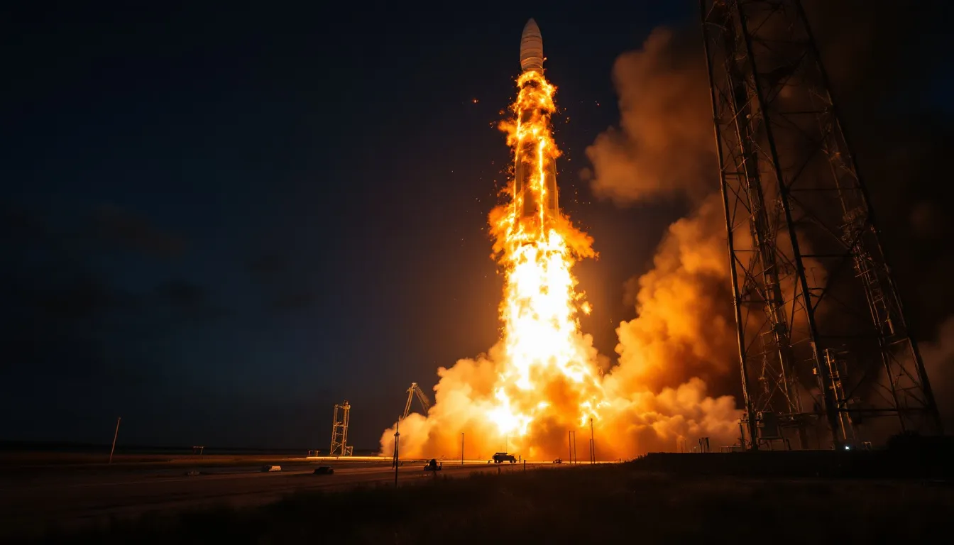 La fusée de Bezos explose sur son seul pas de tir, Amazon et la Nasa coincés