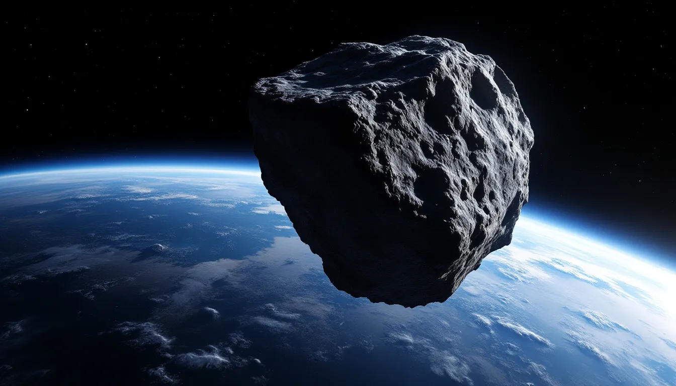 Un astéroïde géant frôle la Terre aujourd&rsquo;hui, du jamais vu depuis 400 ans