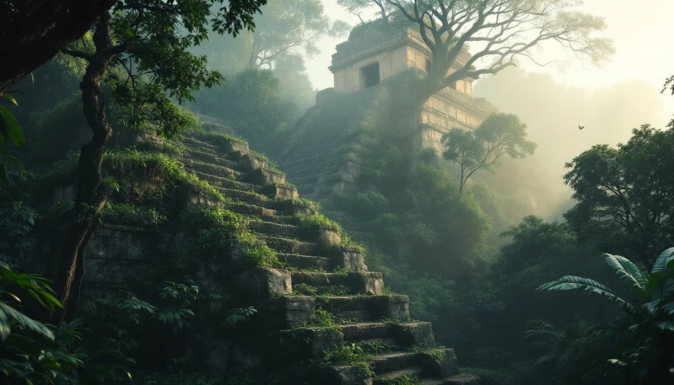 Une cité maya intacte surgit de la jungle mexicaine après mille ans
