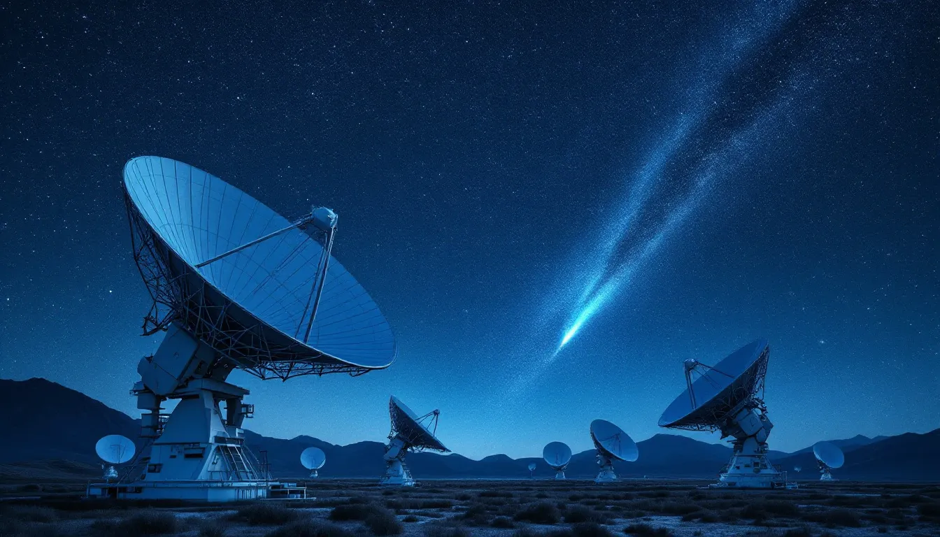 74 millions de signaux captés sur un visiteur interstellaire, zéro extraterrestre