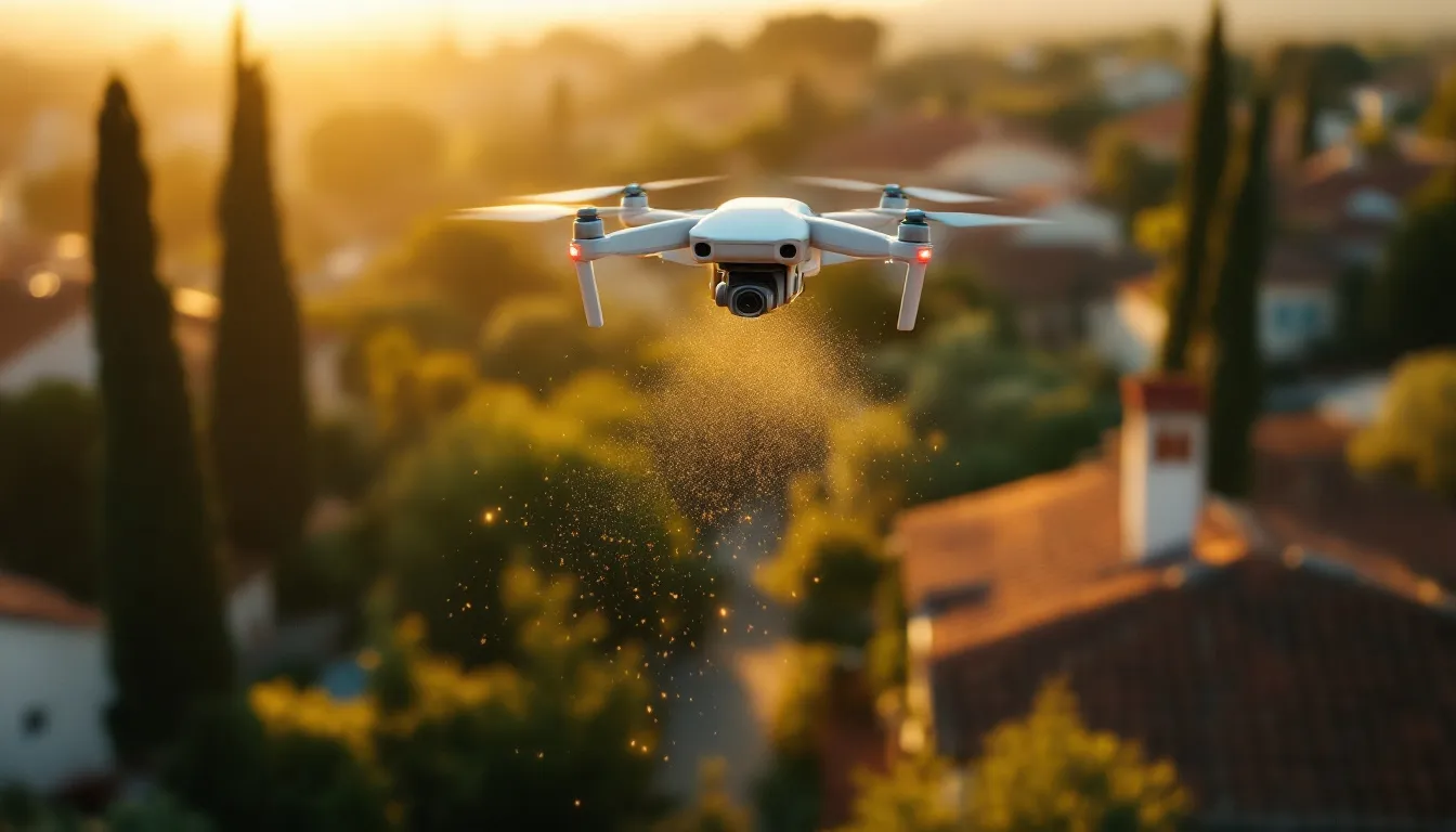 Pour tuer le moustique tigre, la France en largue des millions par drone