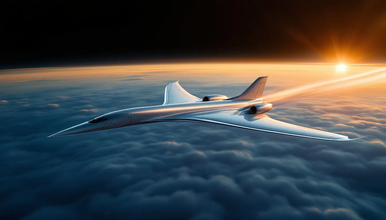Les avions supersoniques reviennent, sans le bang de Concorde