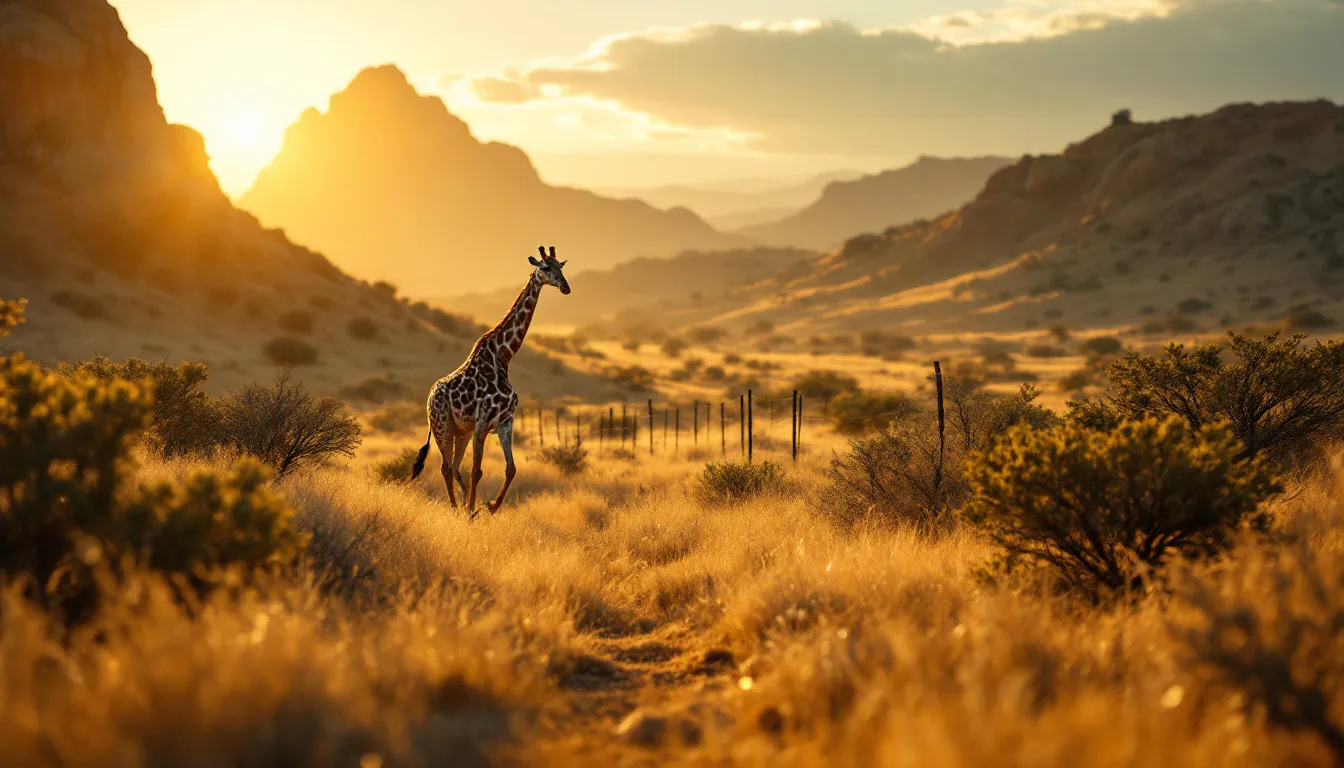 Une girafe s&rsquo;évade au Texas, deux semaines de traque en hélicoptère