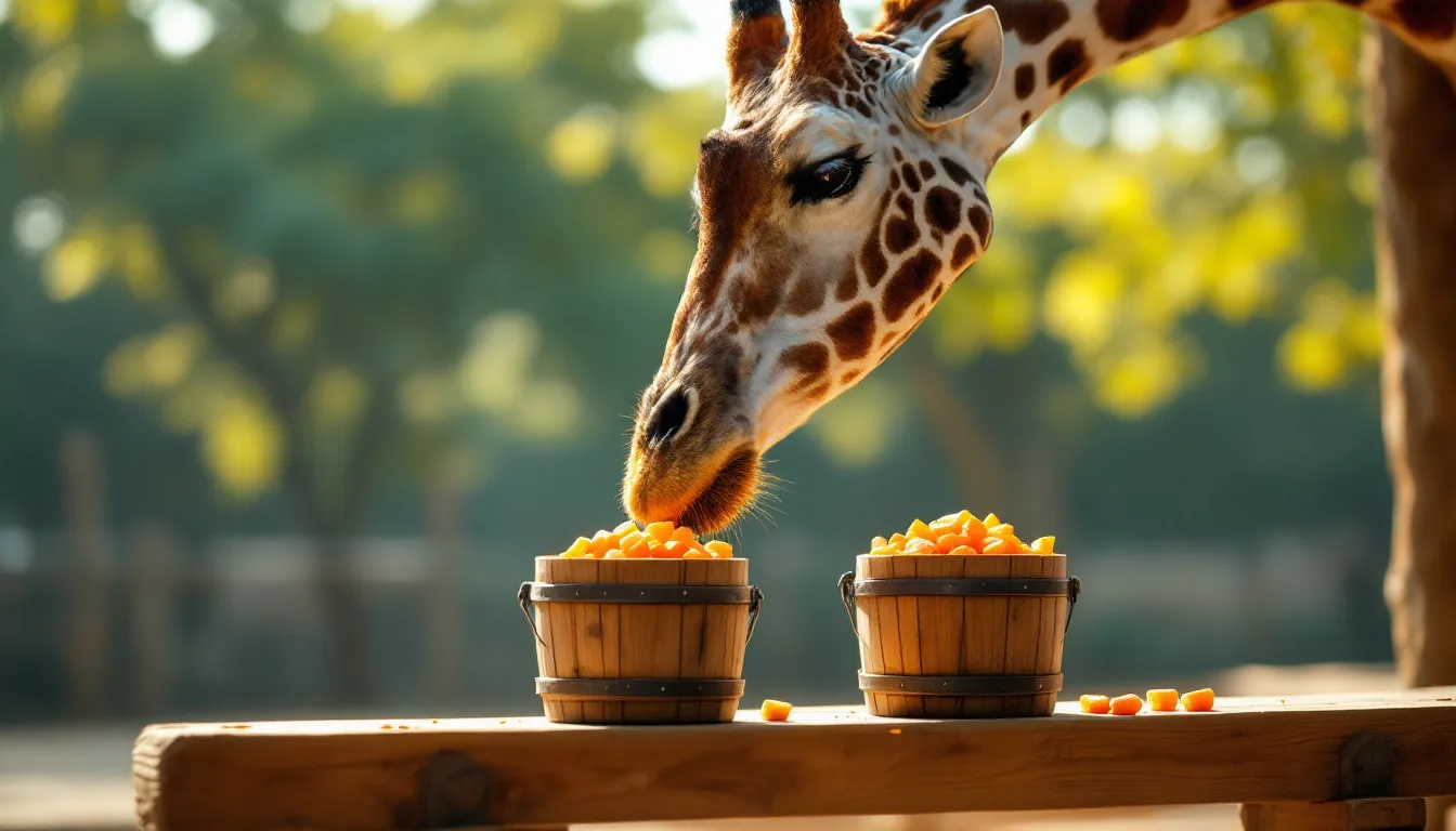 Les girafes savent compter leurs carottes, et ce n&rsquo;est pas un hasard