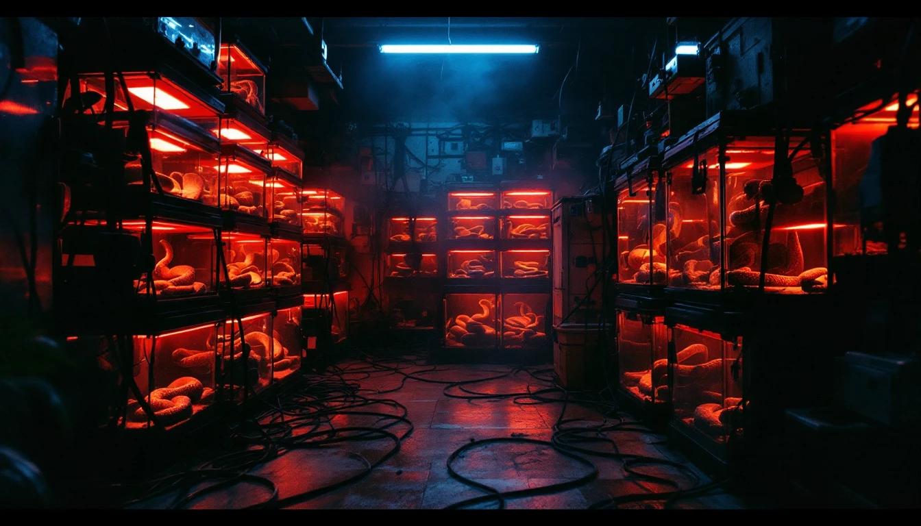 Il cachait 309 pythons chez lui, sa facture d&rsquo;électricité l&rsquo;a trahi