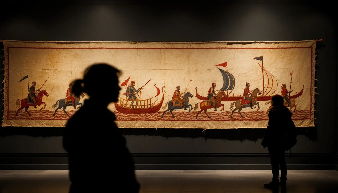 La tapisserie de Bayeux part à Londres, 76 000 Français s&rsquo;y opposent